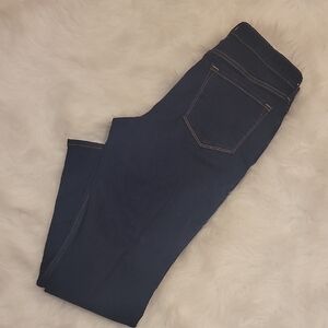 Old Navy Dark Blue Straight Jeans for Women